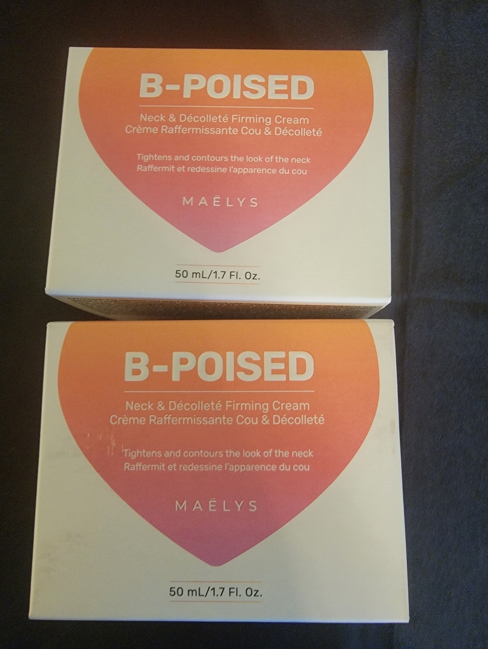 MAËLYS B-POISED Neck & Décolleté Firming Cream — Orange